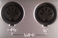 MIDI port connectors