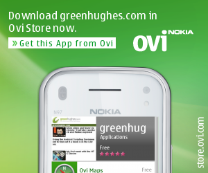 Advert for the app in the Ovi store